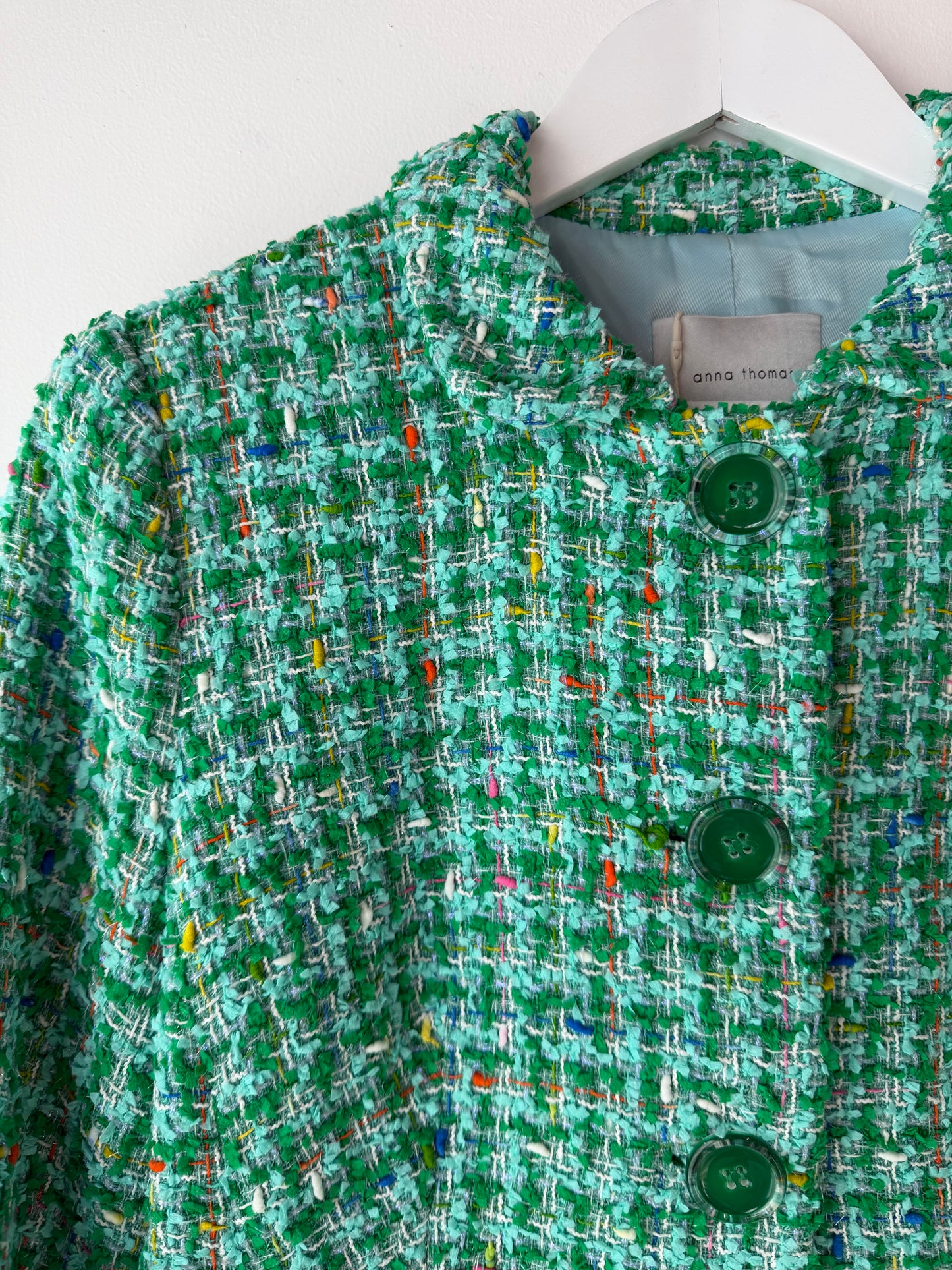 Anna Thomas Tweed Jacket ~ size 12