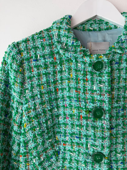 Anna Thomas Tweed Jacket ~ size 12
