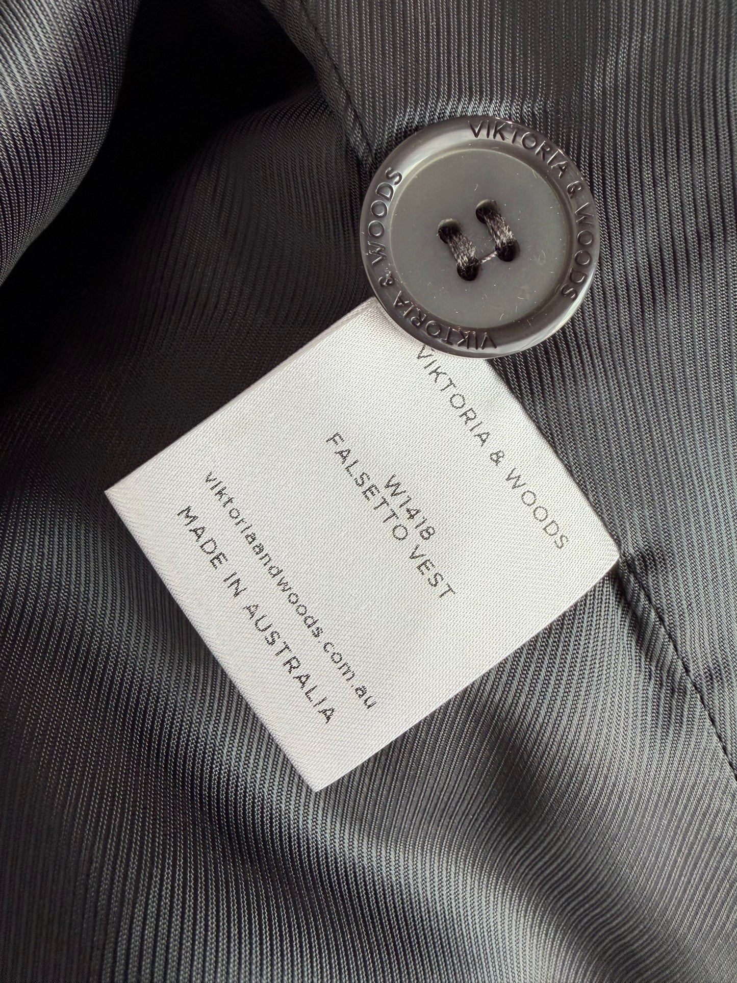 Viktoria & Woods 'Falsetto' Vest ~ size 0 (au 8)