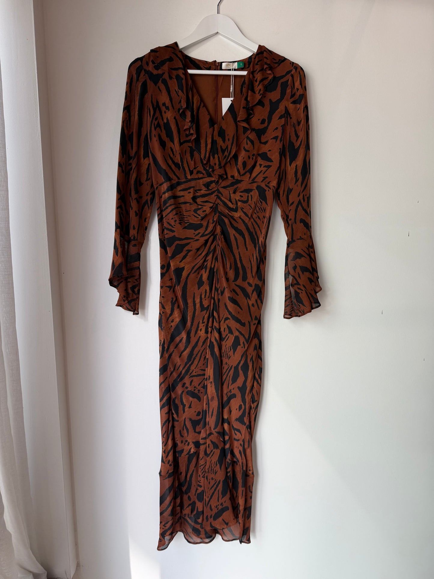 Rixo 'Colleen' Midi Dress ~ small