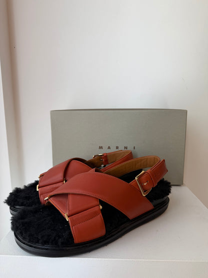 Marni 'Fussbett' Sandals ~ size 40.5