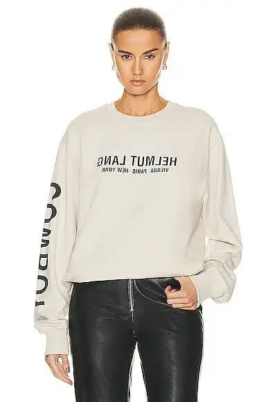Helmet Lang 'Capsule' Sweatshirt ~ Small