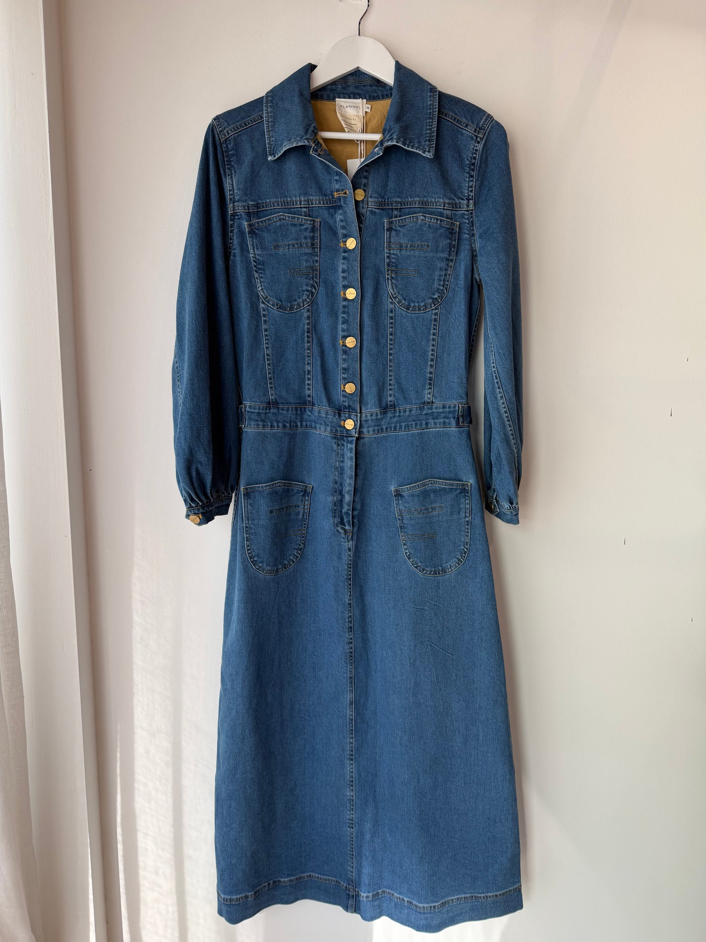 Flannel 'Raven' Dress ~ medium
