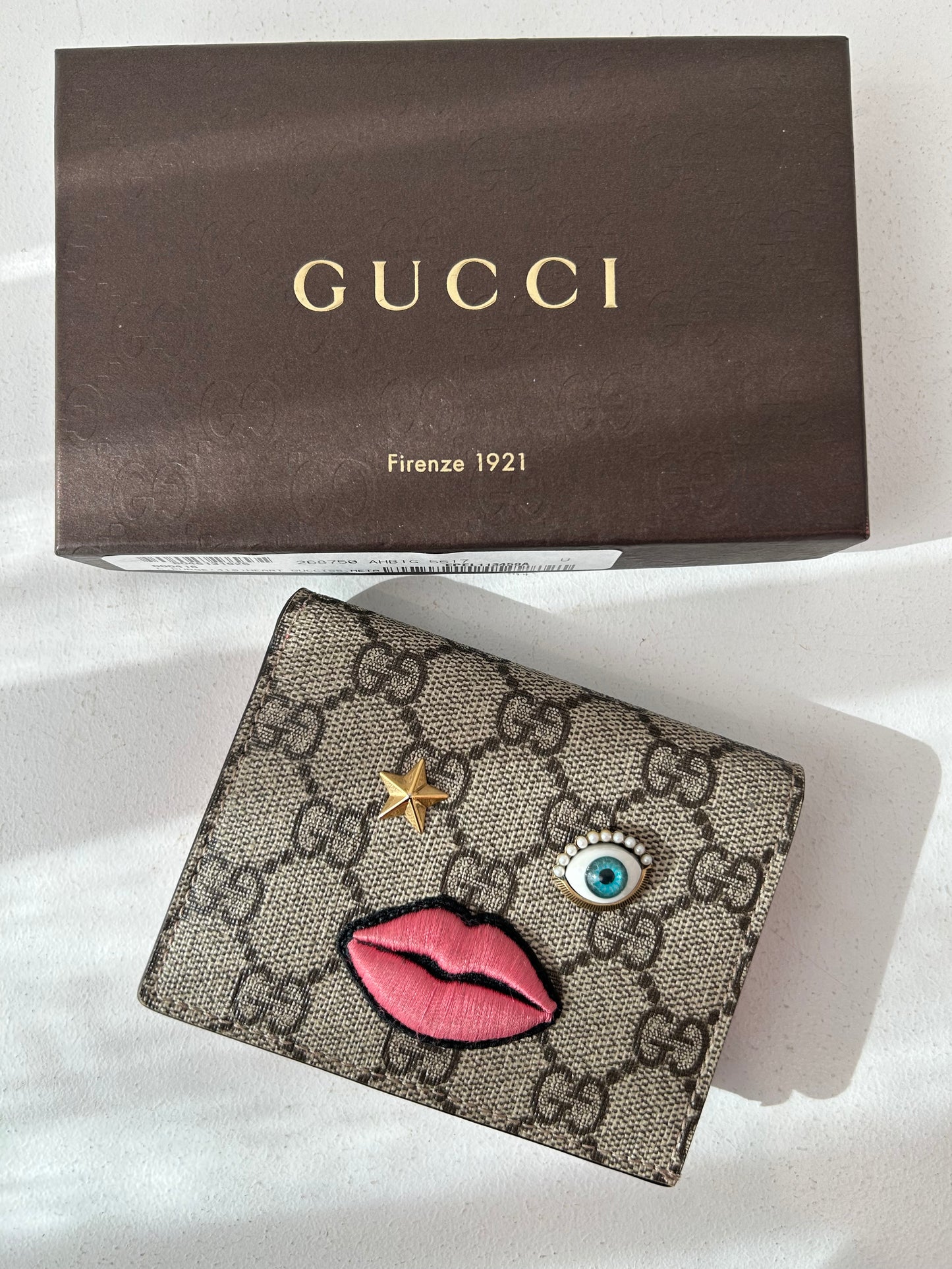 Gucci 'Supreme Face' Wallet