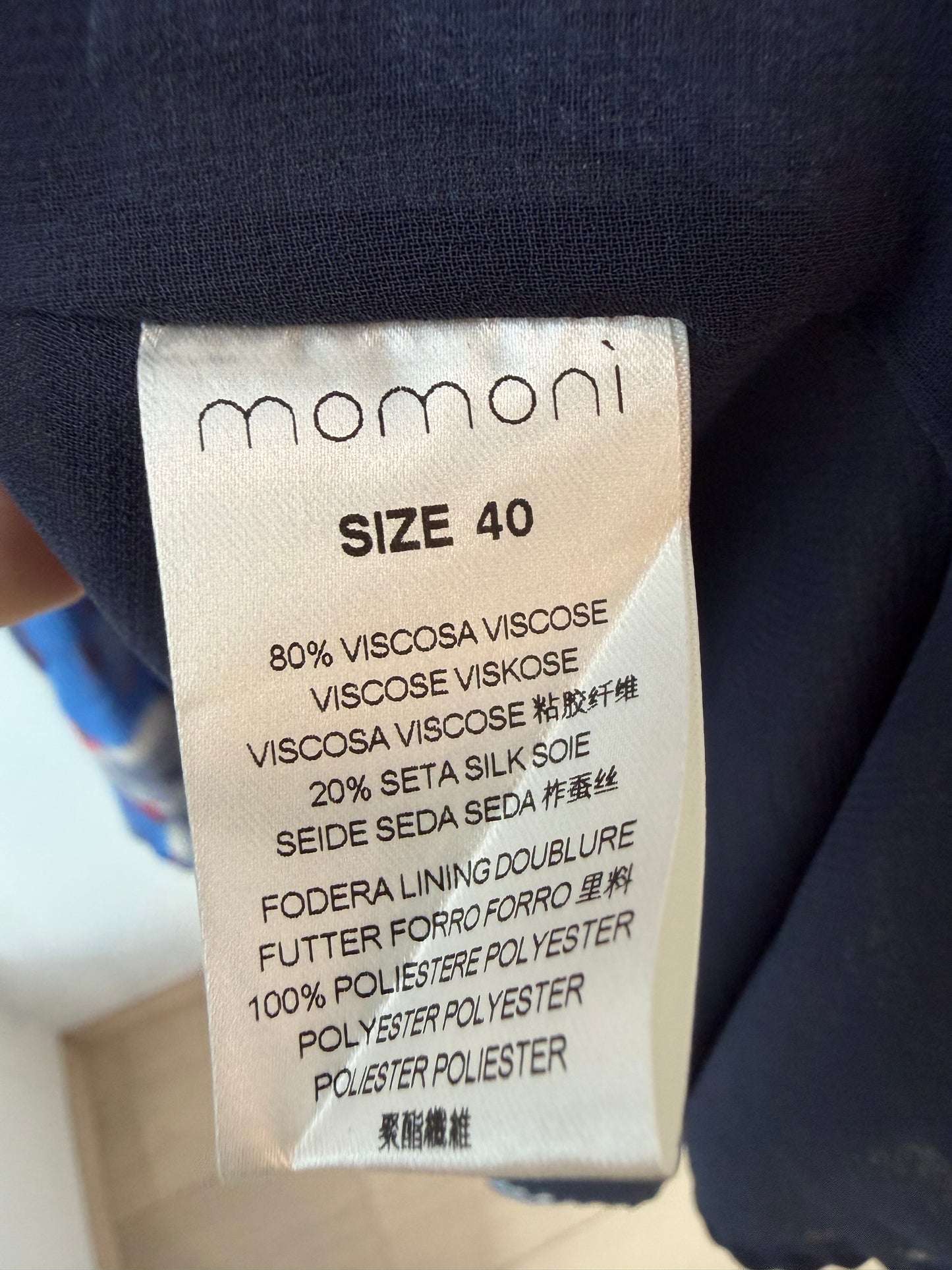 Momoni 'Antillide' Midi Dress ~ size IT40 (au 8)