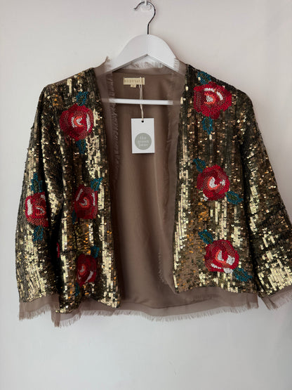 Ruby Yaya Sequin Jacket ~ Medium