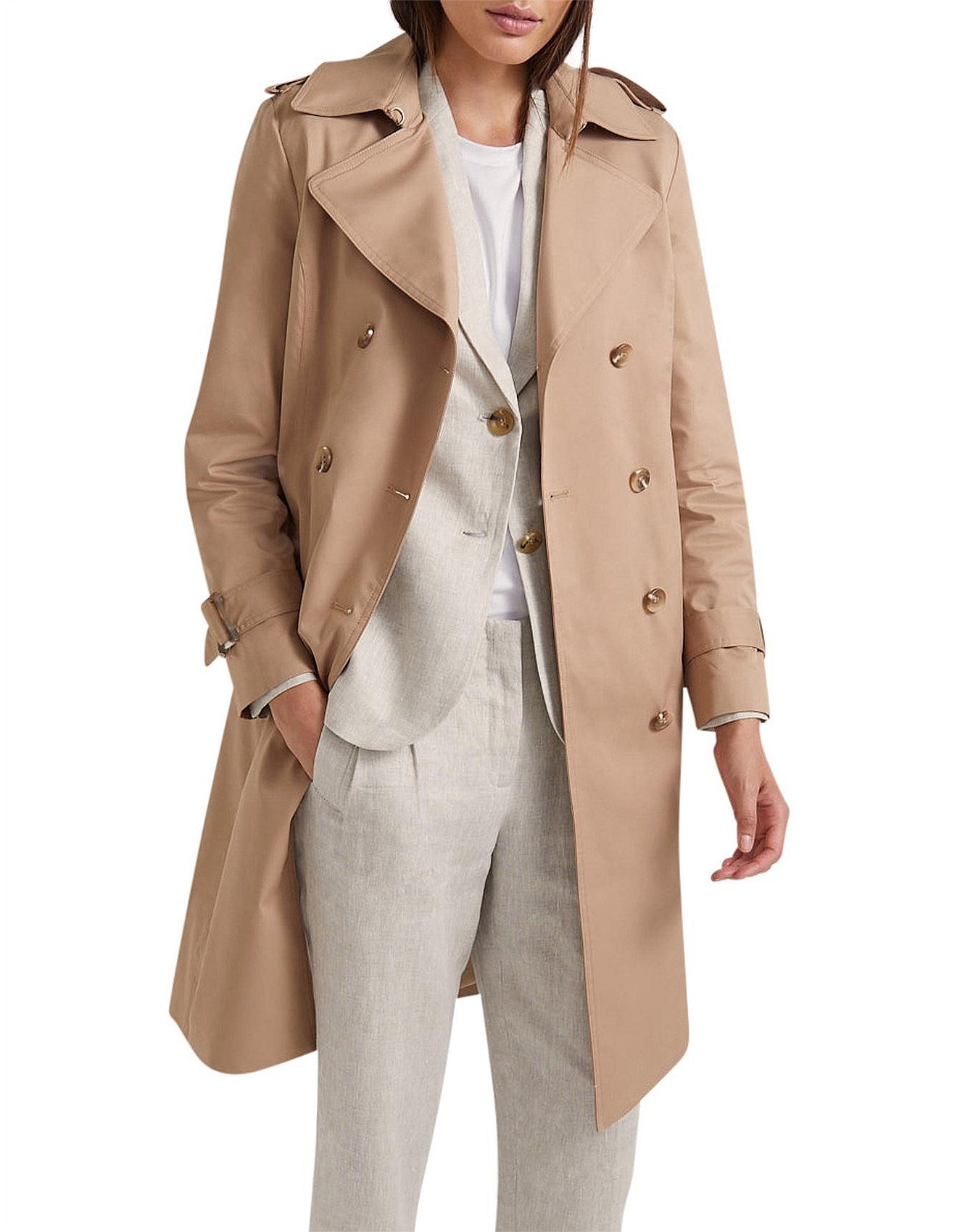 Sportscraft 'Hepburn' Trench Coat ~ Sz 6