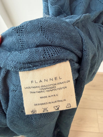 Flannel 'Erika' Maxi Dress ~ size 3 (au 12)