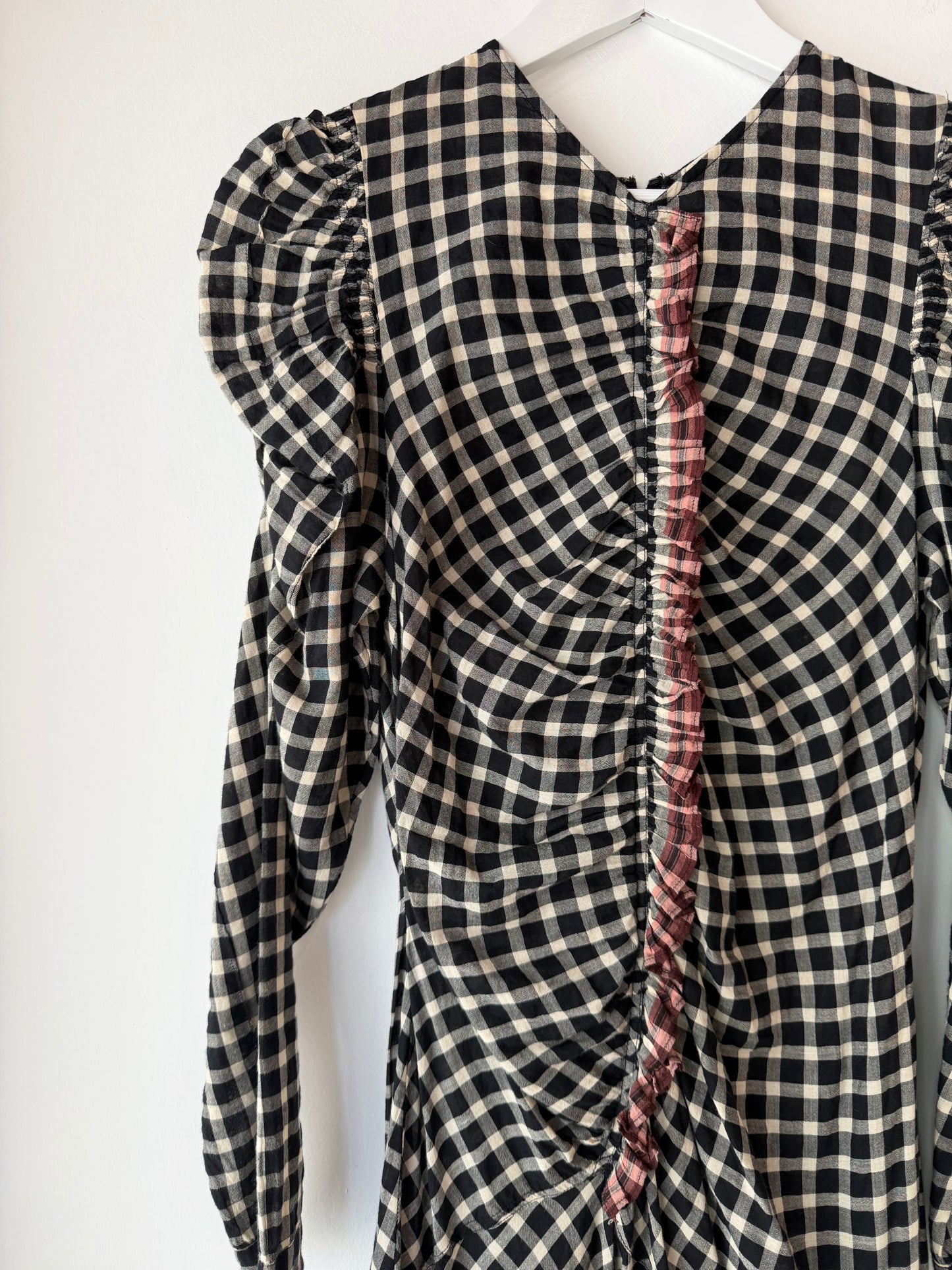 Ulla Johnson 'Isobel' Gingham Maxi Dress sz 6 (AU 10)