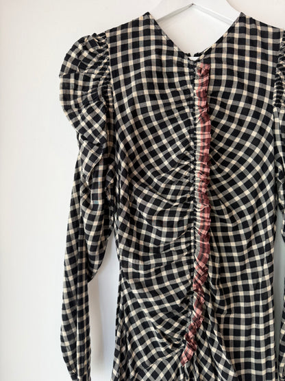 Ulla Johnson 'Isobel' Gingham Maxi Dress sz 6 (AU 10)
