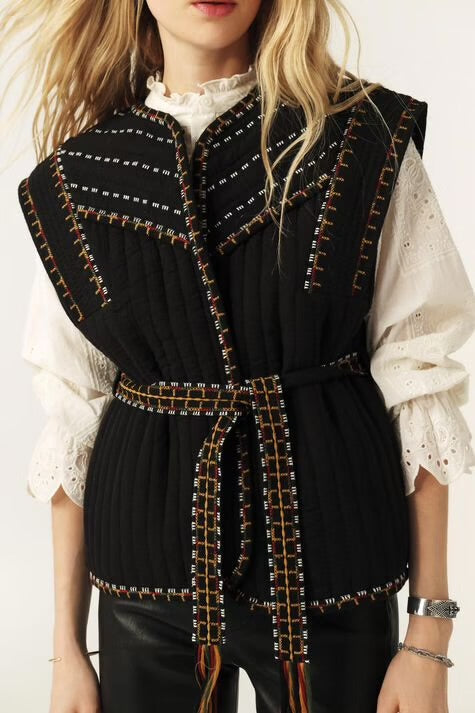 BA&SH 'Clevie' Vest ~ 2 (au 10)