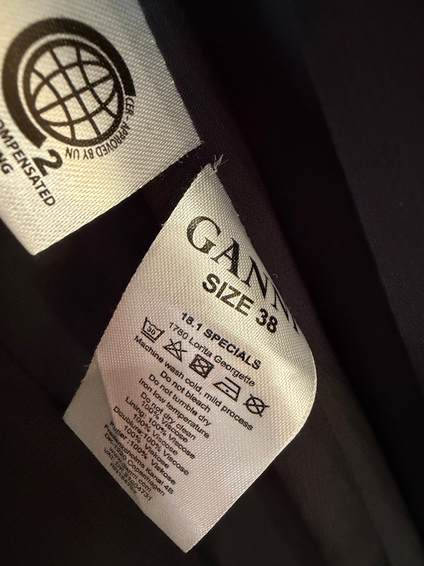 Ganni 'Lorita' Dress ~ size 38 (au 10)