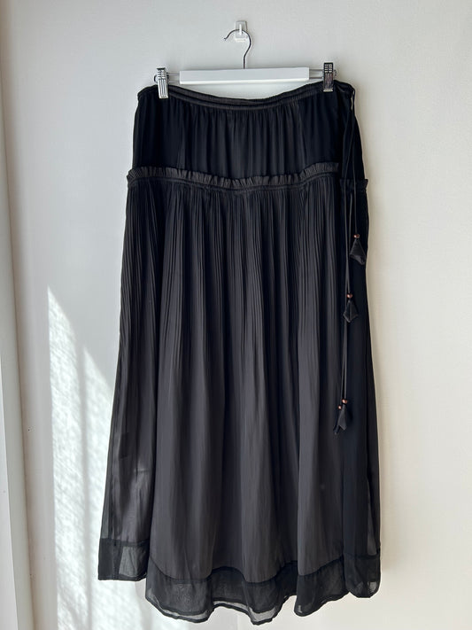 Flannel Maxi Skirt ~ size 3 (au 12)