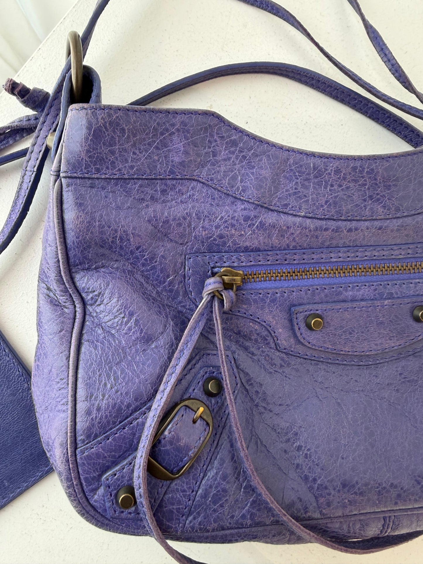Balenciaga 'Hip' City Crossbody Bag