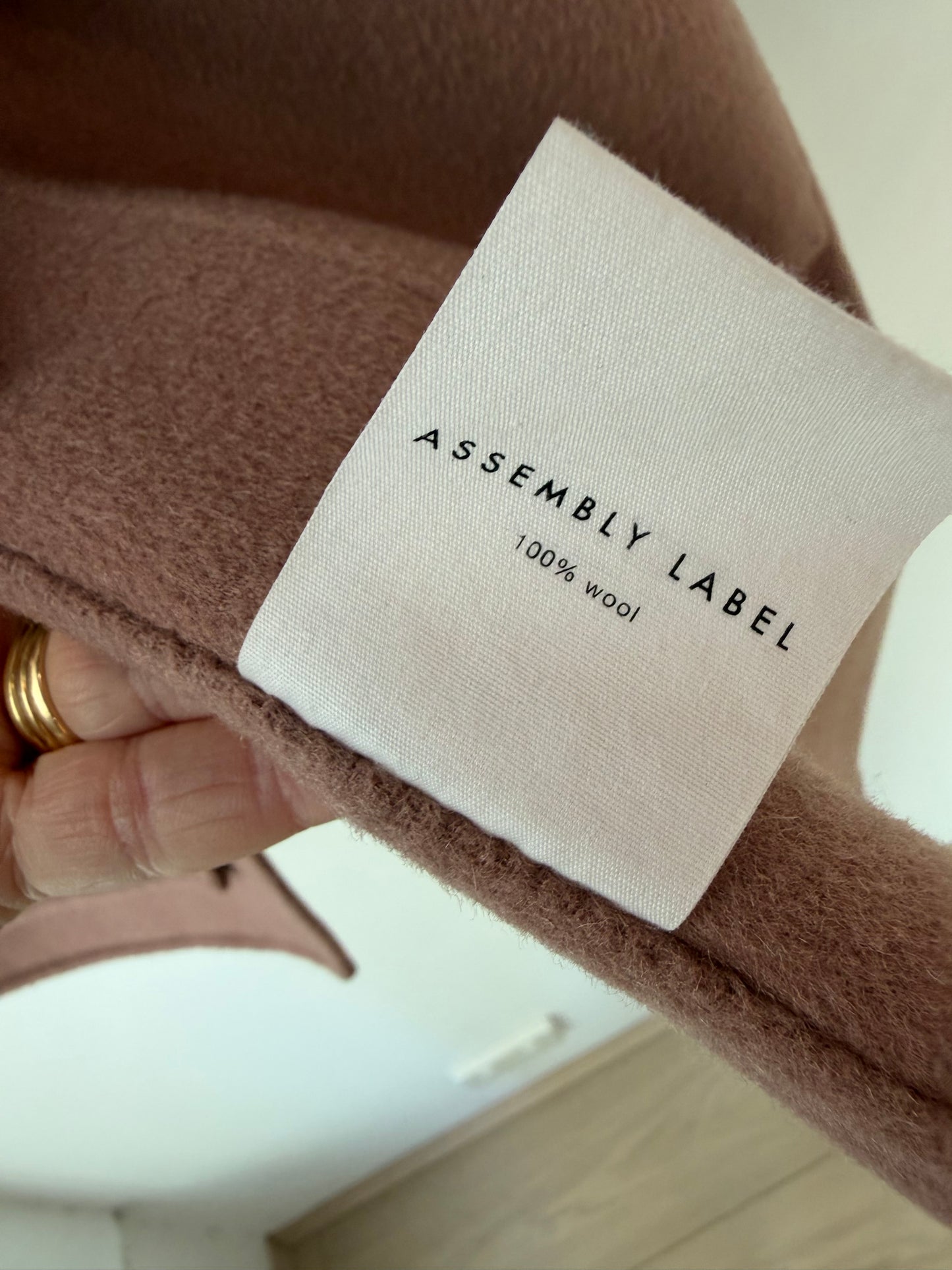 Assembly Label Wool Coat ~ XXS/XS