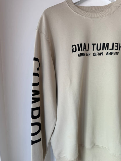 Helmet Lang 'Capsule' Sweatshirt ~ Small