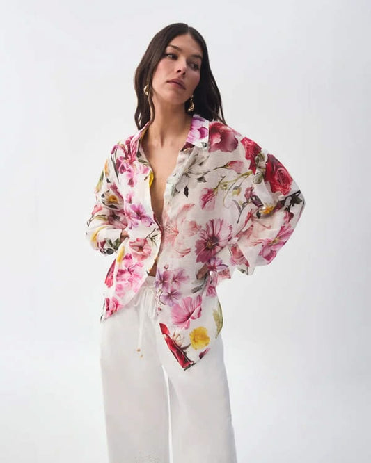 Aje 'Fleur' Shirt ~ size 12
