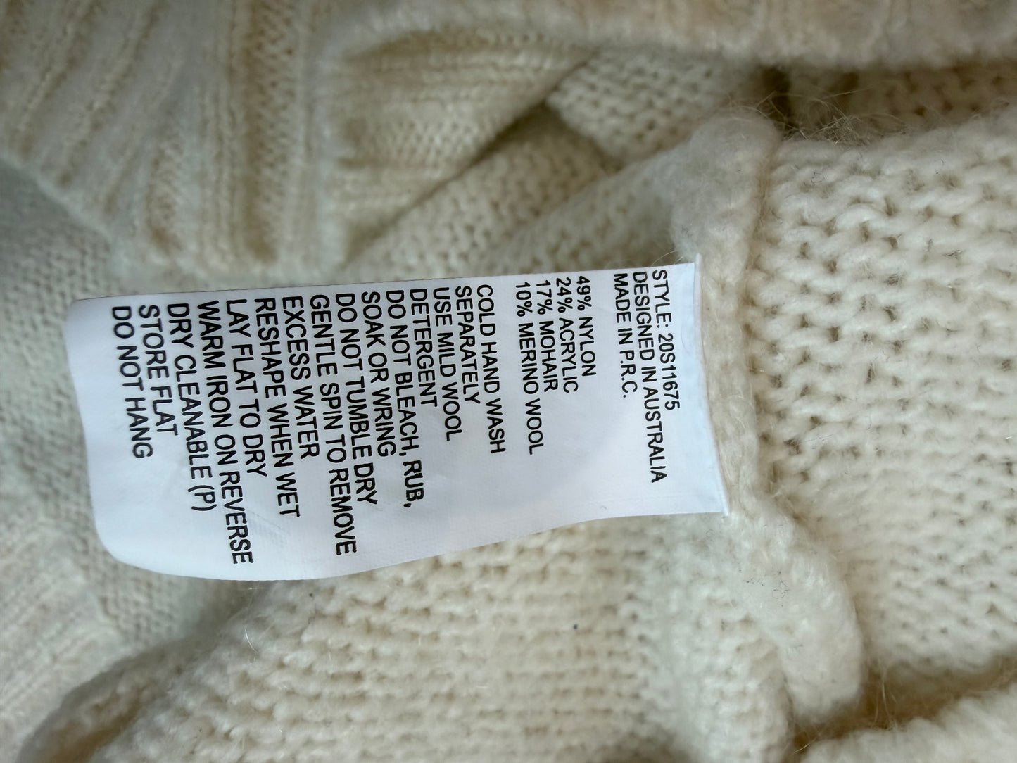 Manning Cartell Cutout Knit ~ XSmall