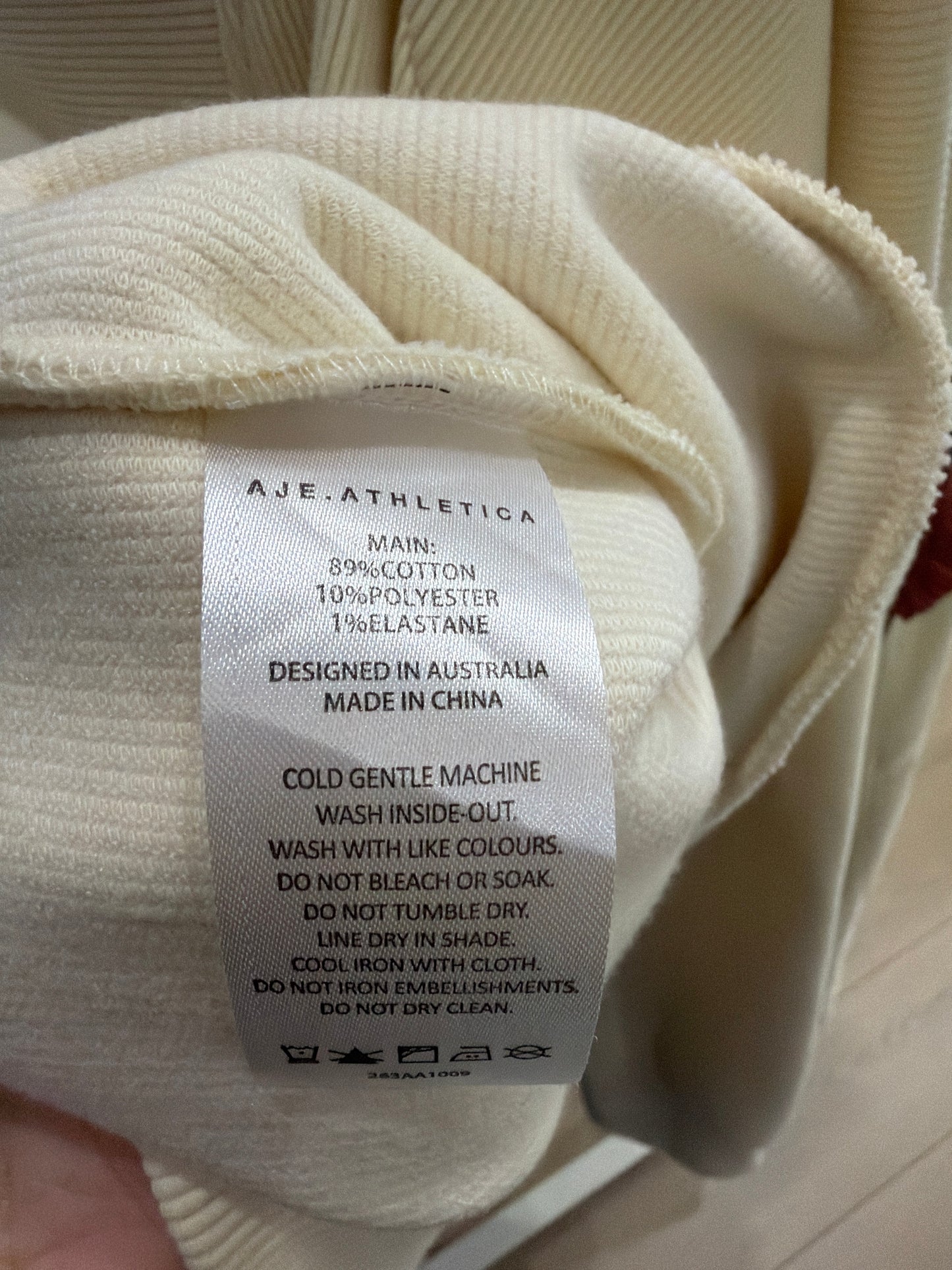 Aje Athletica 'Rib Zip Jumper' ~ size 12