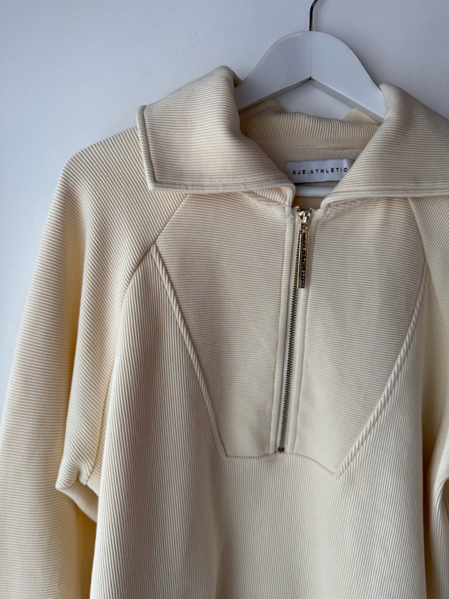 Aje Athletica 'Rib Zip Jumper' ~ size 12