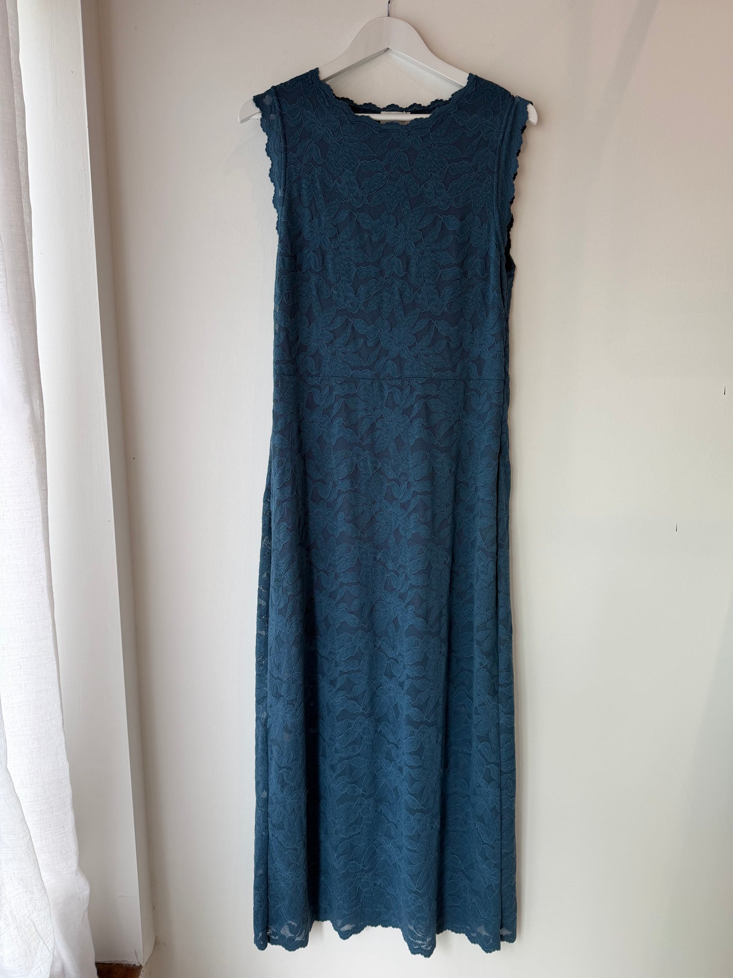 Flannel 'Erika' Maxi Dress ~ size 3 (au 12)