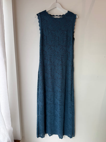 Flannel 'Erika' Maxi Dress ~ size 3 (au 12)