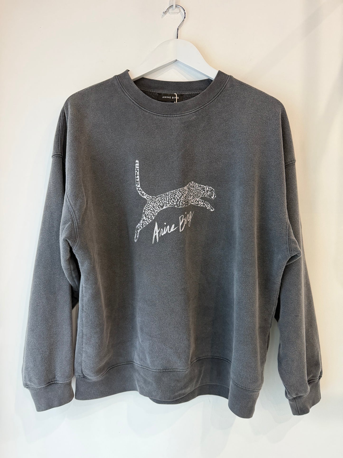 Anine Bing 'Spencer' Sweatshirt ~ large