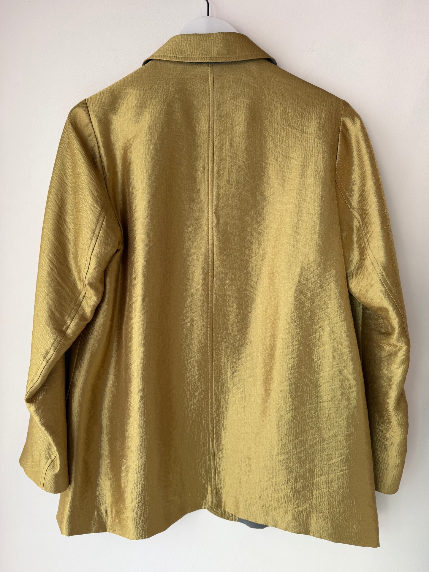 Rabens Saloner Gold 'Alona' Blazer ~ Small