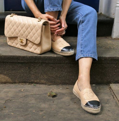 Chanel CC Espadrilles ~ size 41