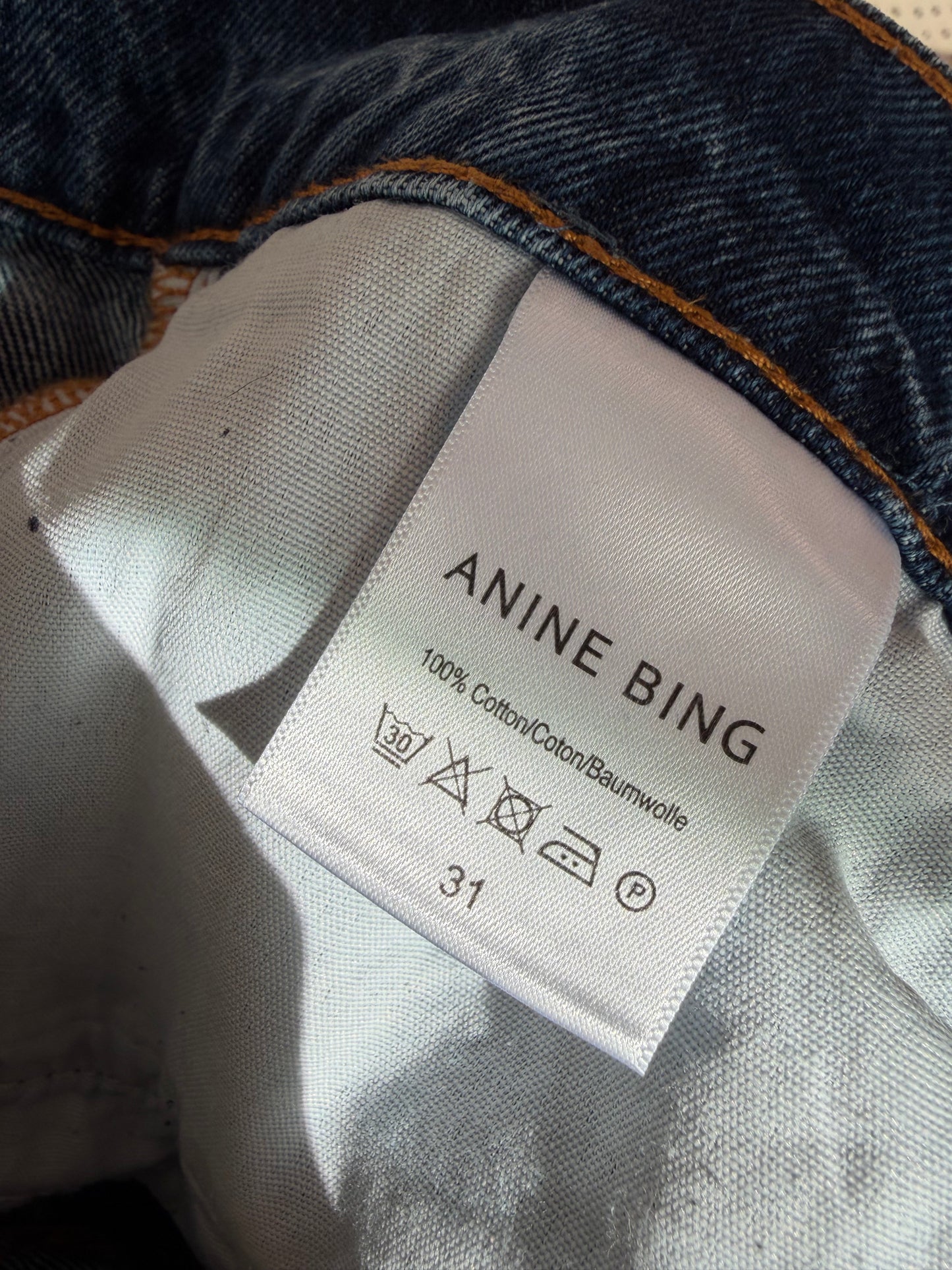 Anine Bing Taper Jeans ~ size 31