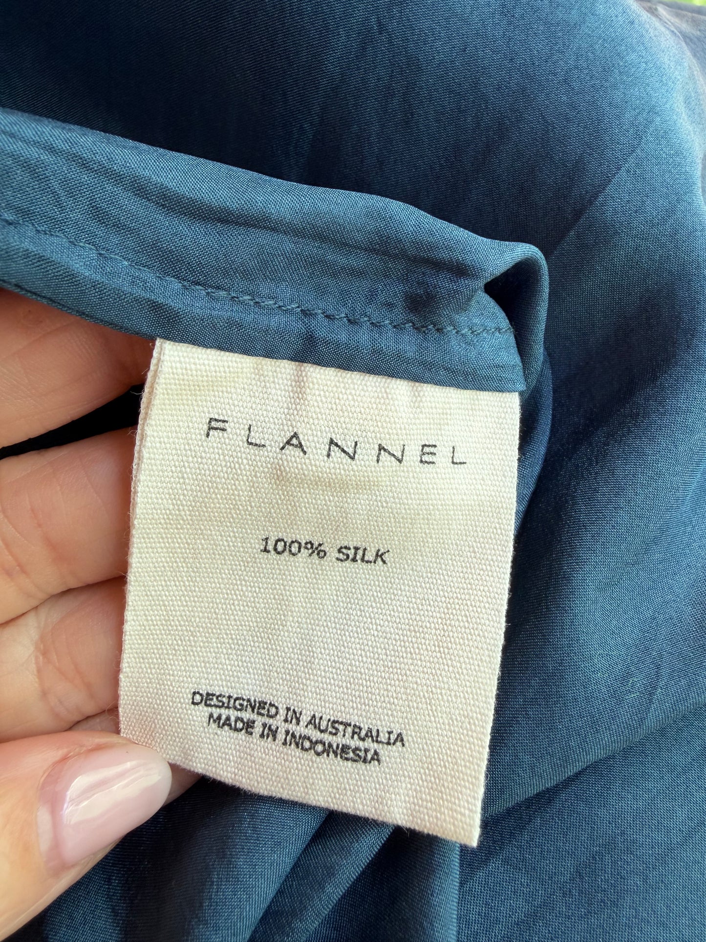 Flannel 'Otavia' Maxi Skirt ~ size 1 (au 10)