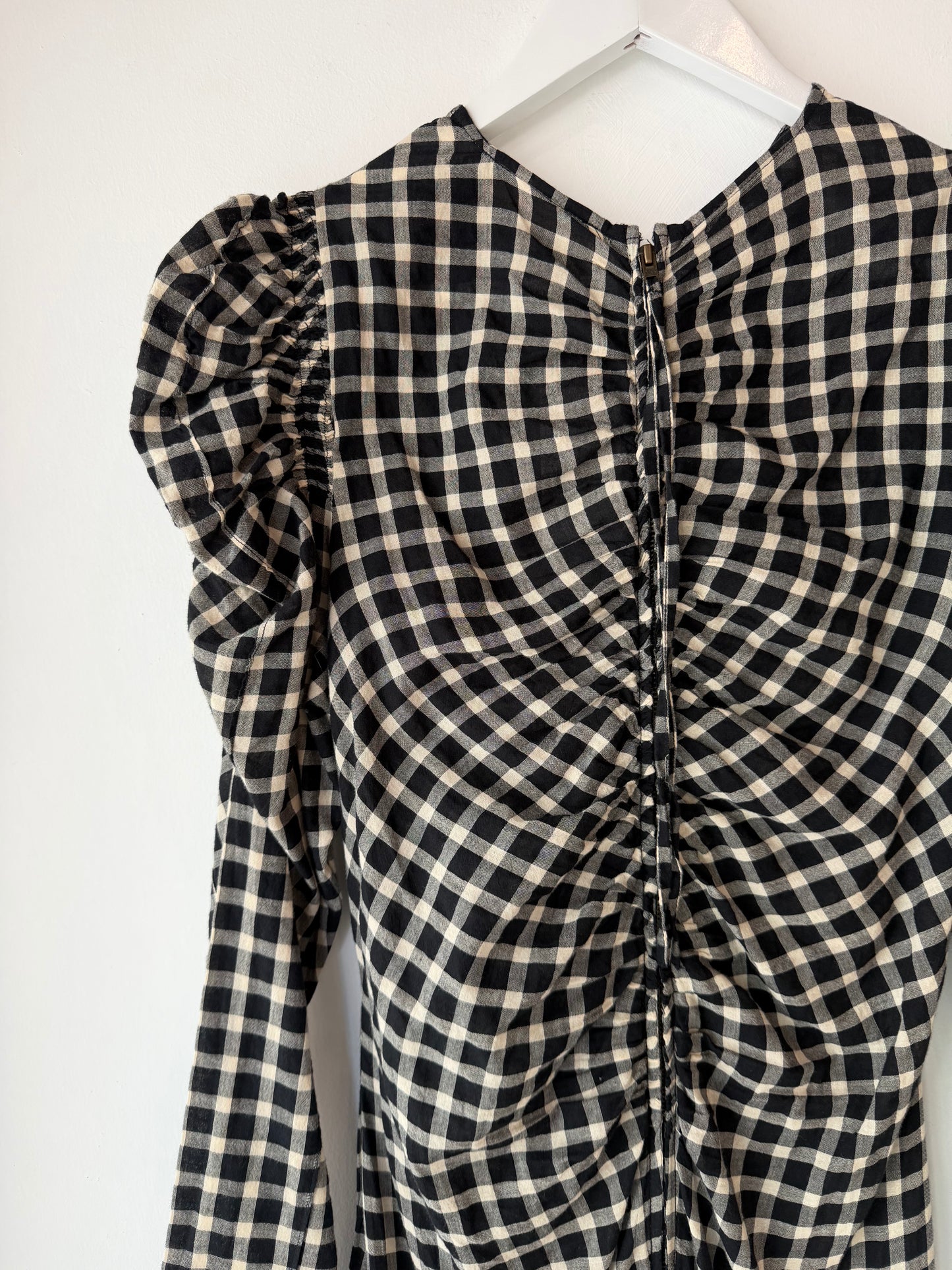 Ulla Johnson 'Isobel' Gingham Maxi Dress sz 6 (AU 10)