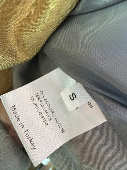 Rabens Saloner Gold 'Alona' Blazer ~ Small