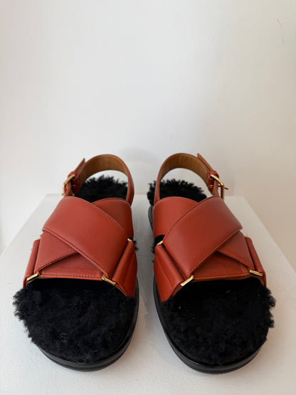 Marni 'Fussbett' Sandals ~ size 40.5