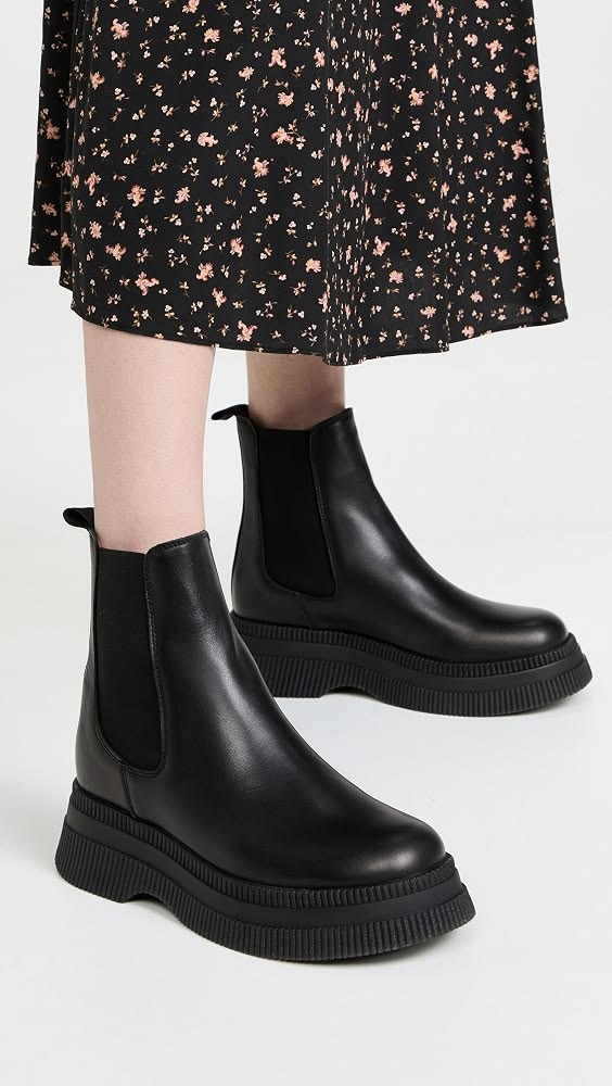 Ganni 'Creeper' Boots ~ size 37