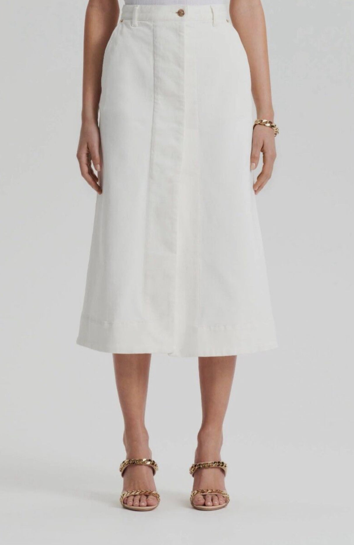 Scanlan Theodore Midi Skirt ~ size 10