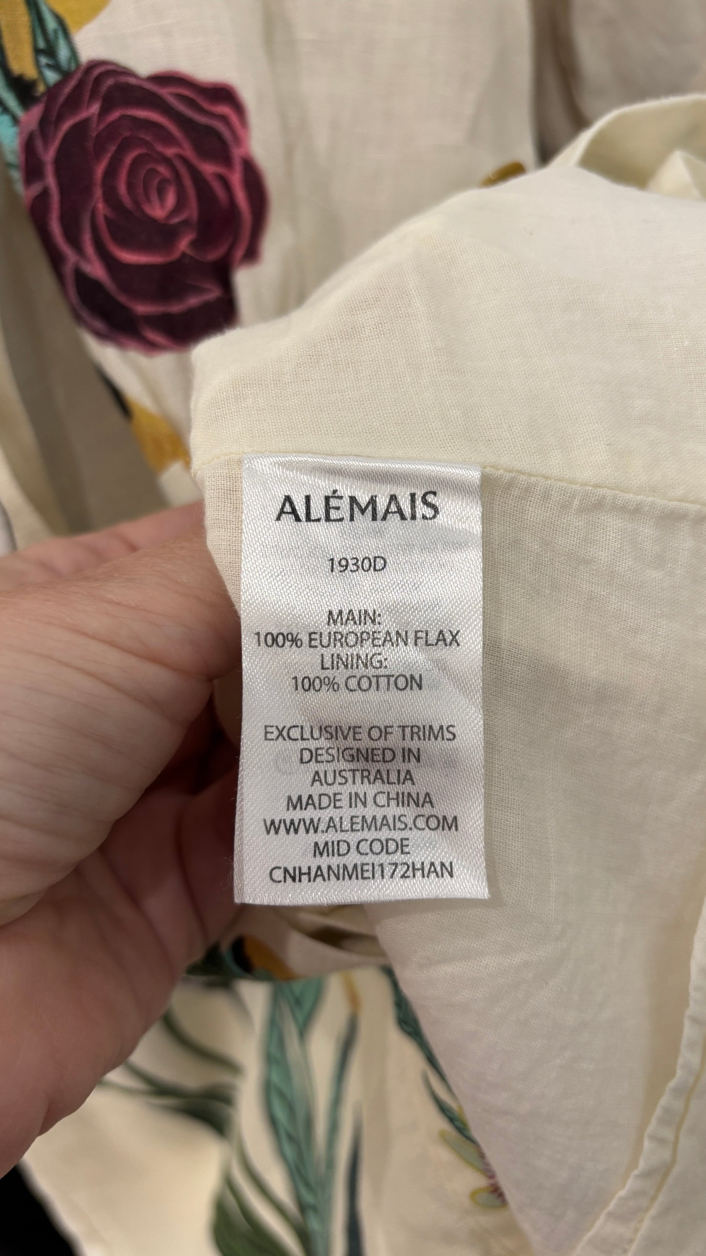 Alemais 'Meagan' mini dress ~ size 12