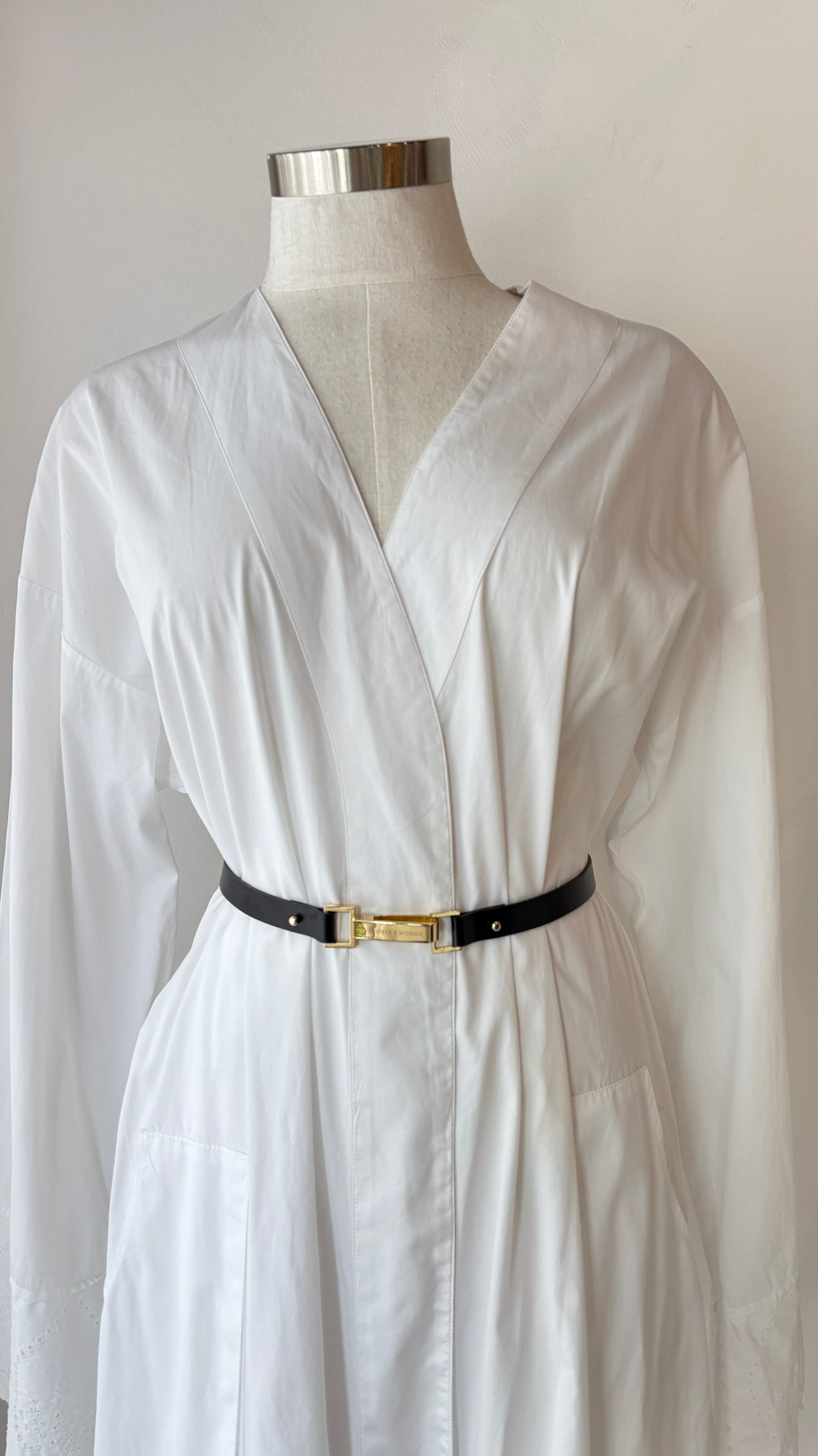 VIKTORIA & WOODS 'HALSTON' BLACK BELT - SZ M/L