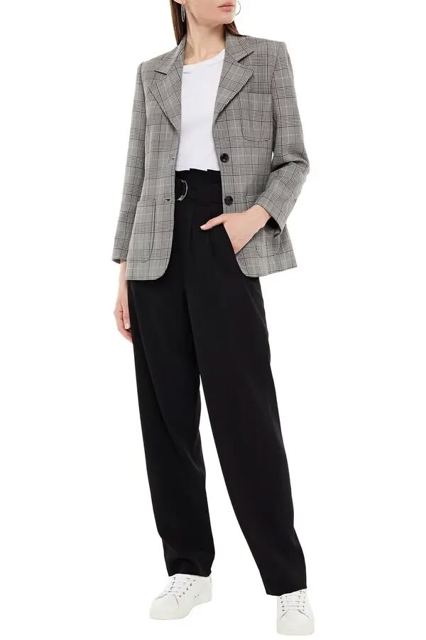 Ganni Check Blazer ~ size 36 (au 8)