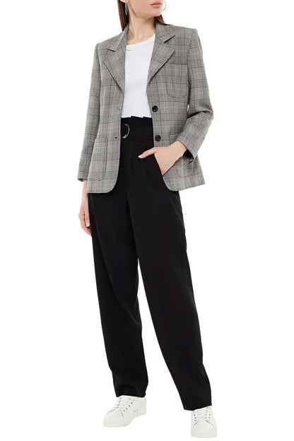 Ganni Check Blazer ~ size 36 (au 8)