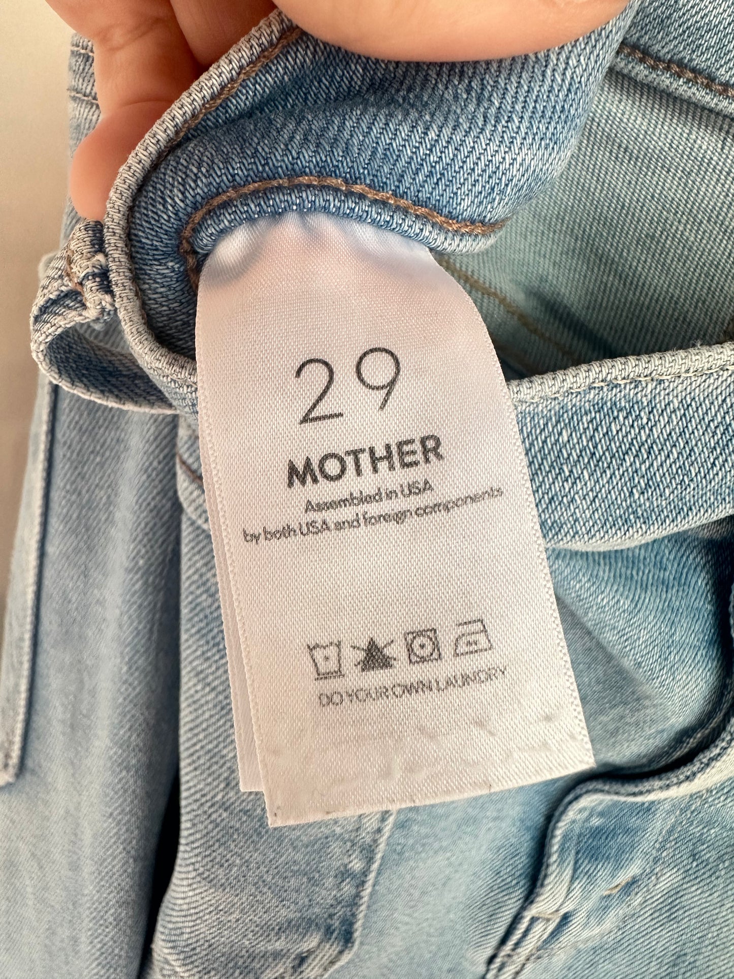 Mother 'Undercover Sneak' Jeans ~ size 29