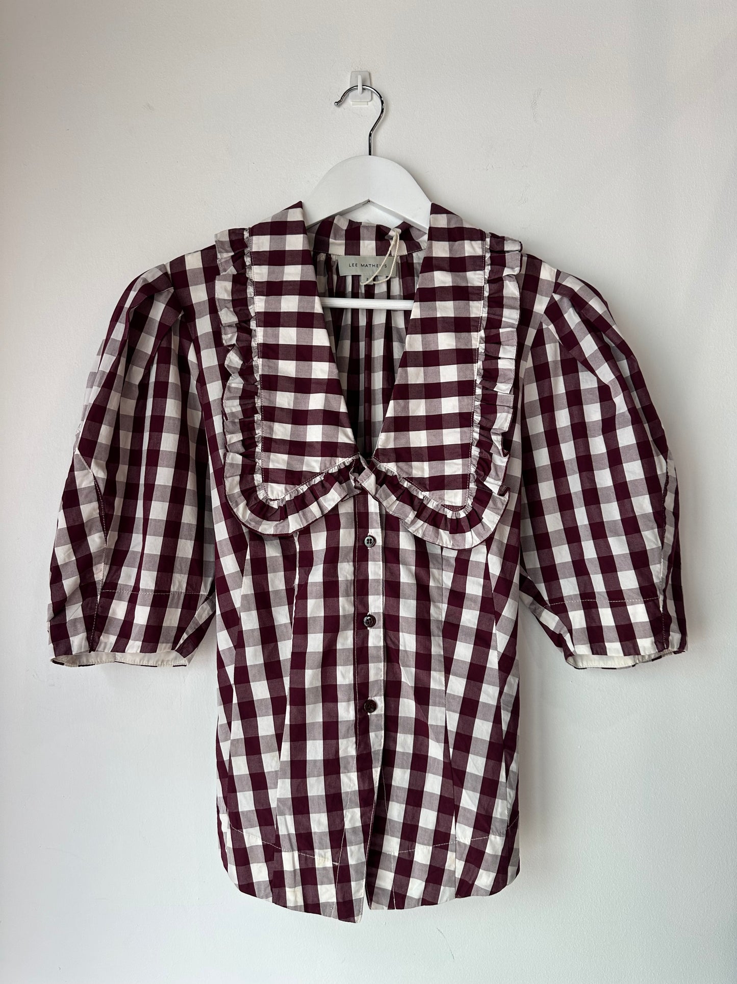 Lee Mathews 'Eugenie' blouse ~ size 2 (au 10)