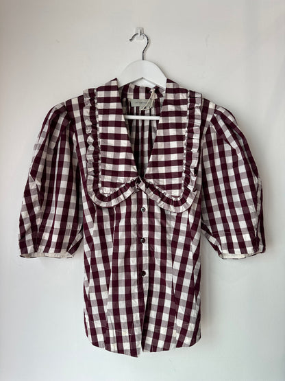 Lee Mathews 'Eugenie' blouse ~ size 2 (au 10)
