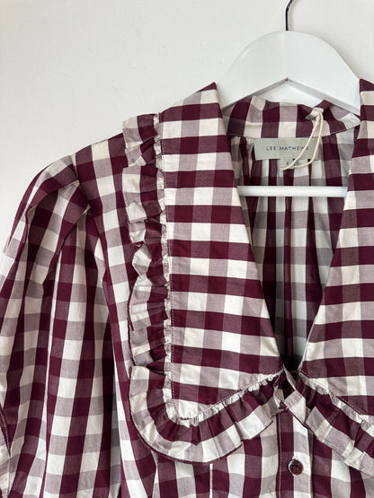 Lee Mathews 'Eugenie' blouse ~ size 2 (au 10)