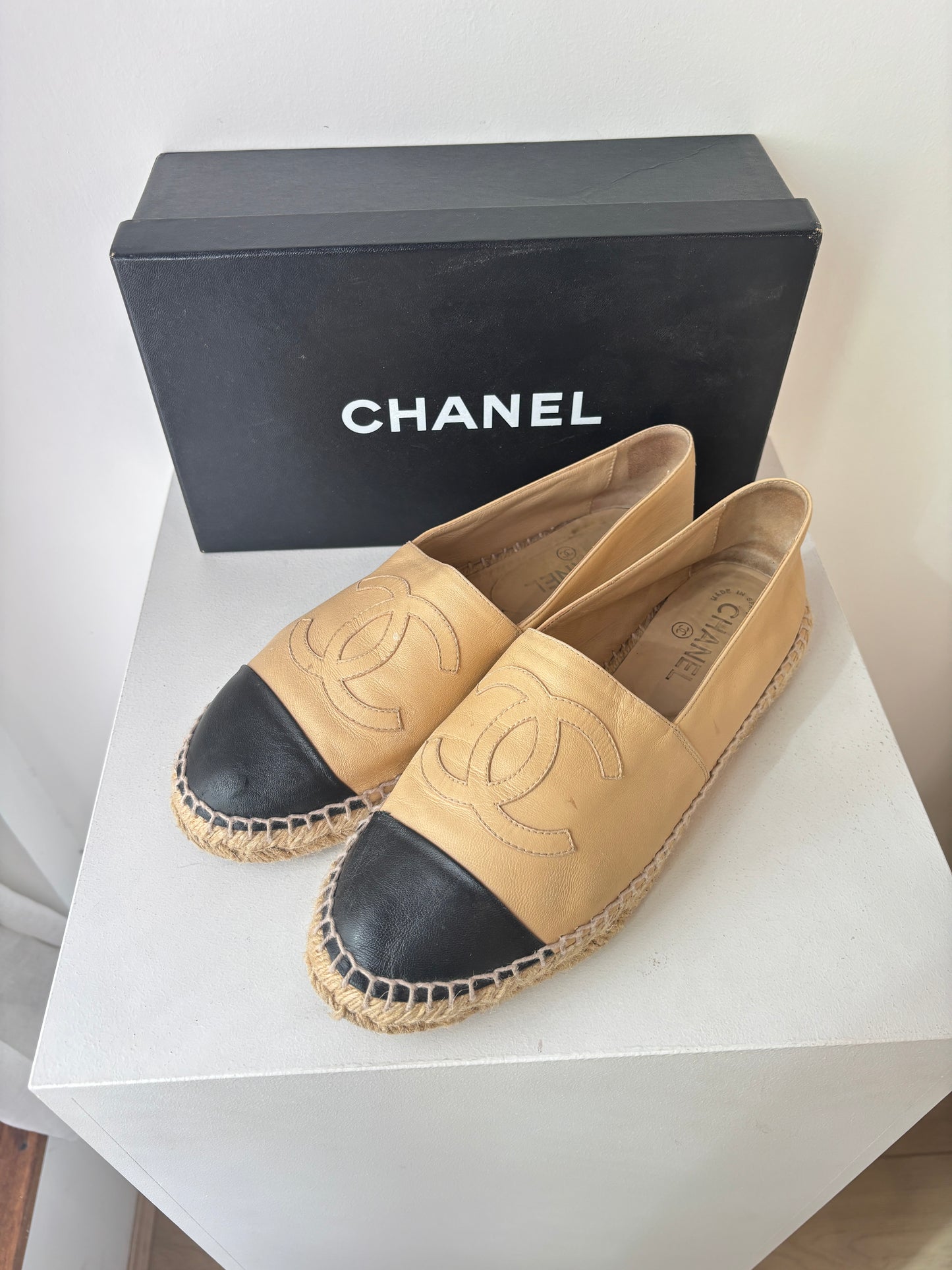 Chanel CC Espadrilles ~ size 41