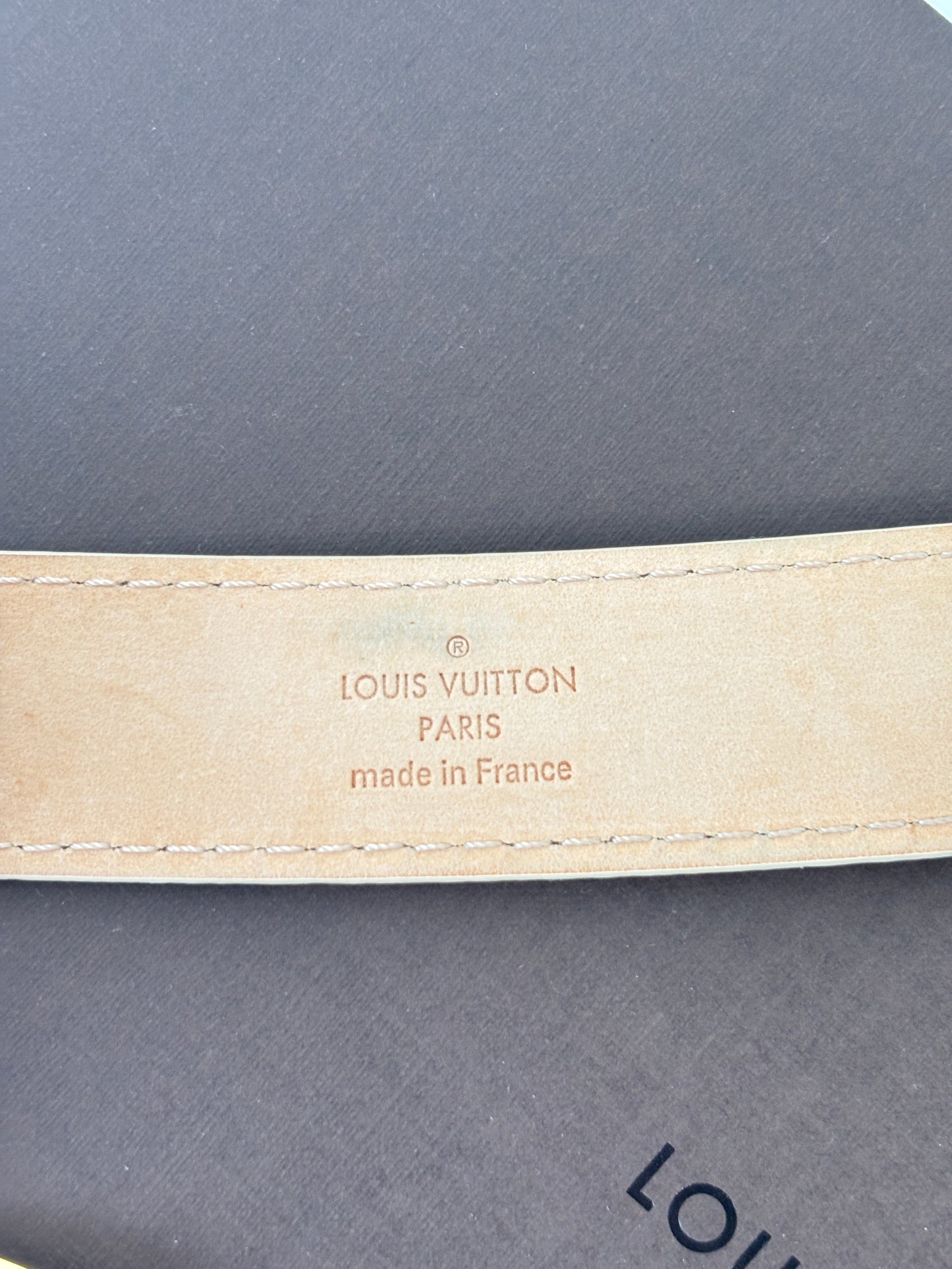 Louis Vuitton 'Damier Azur' Belt