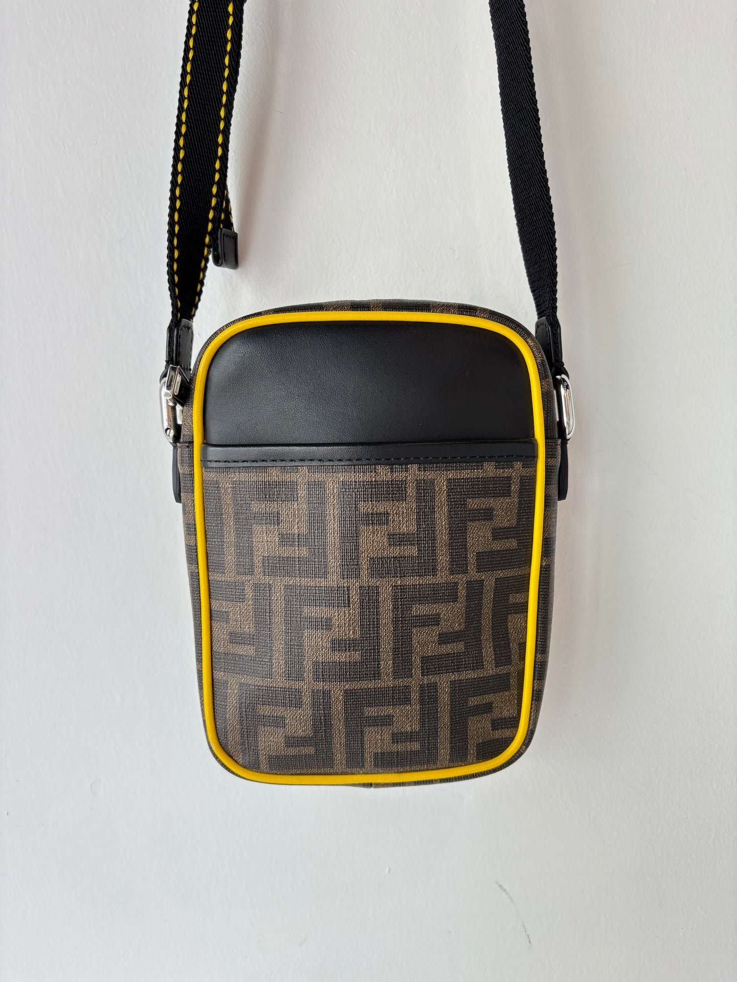 Fendi Zucca small messenger bag