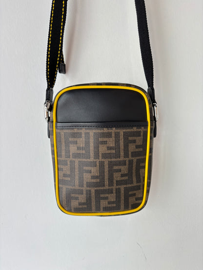 Fendi Zucca small messenger bag