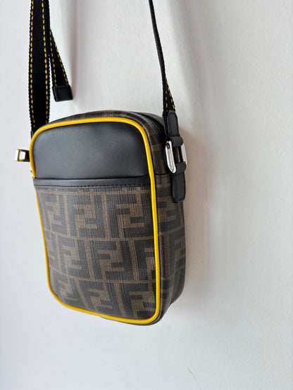 Fendi Zucca small messenger bag