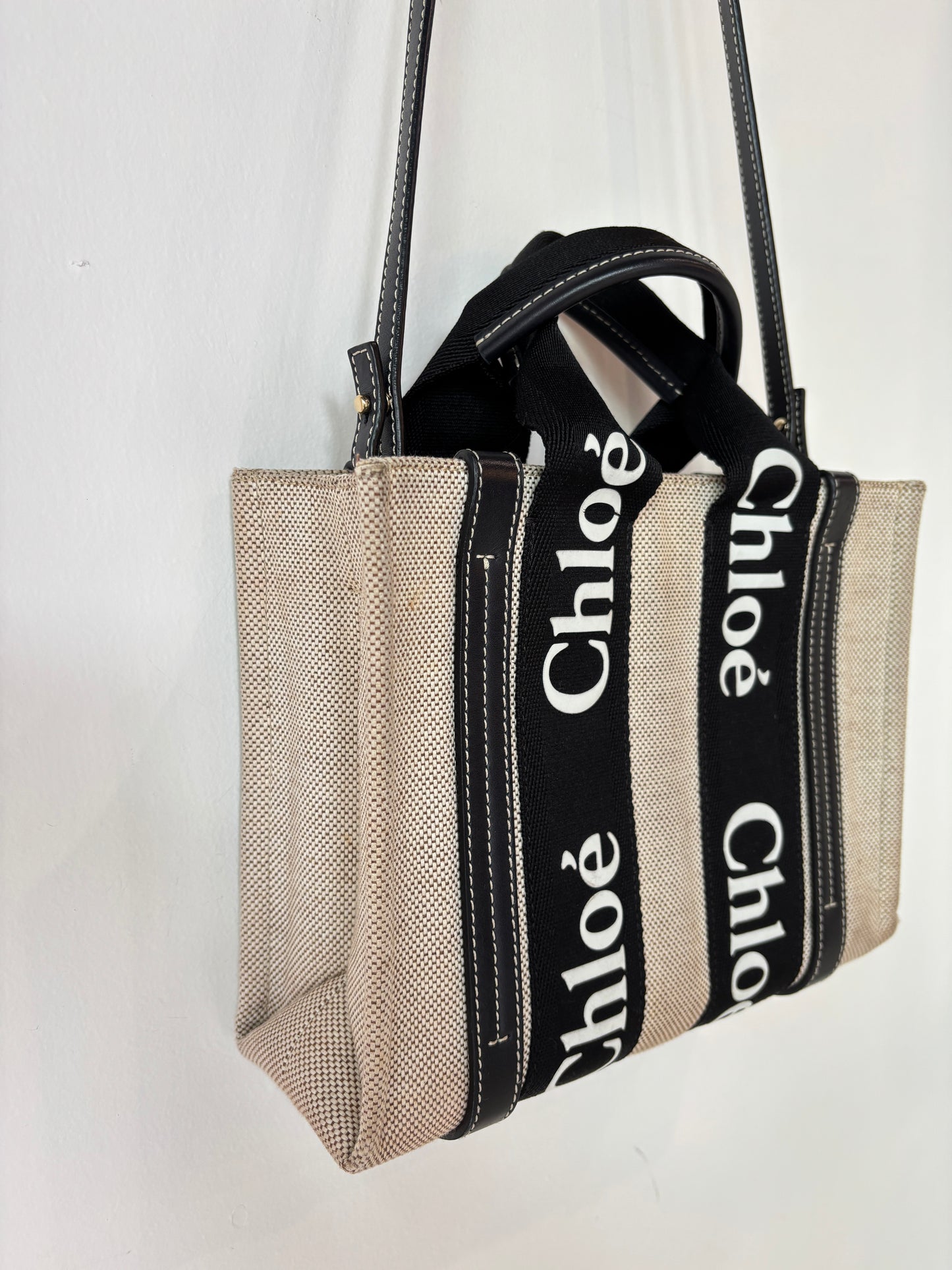 Chloe 'Woody' Small Tote